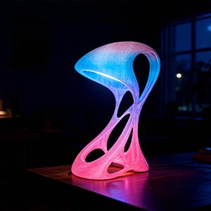 Epelay 4-Color Gradient PLA+ Filament Red Black Blue Purple Color Change Every 8m 1.75mm 3D Printing Filament for Creative Models