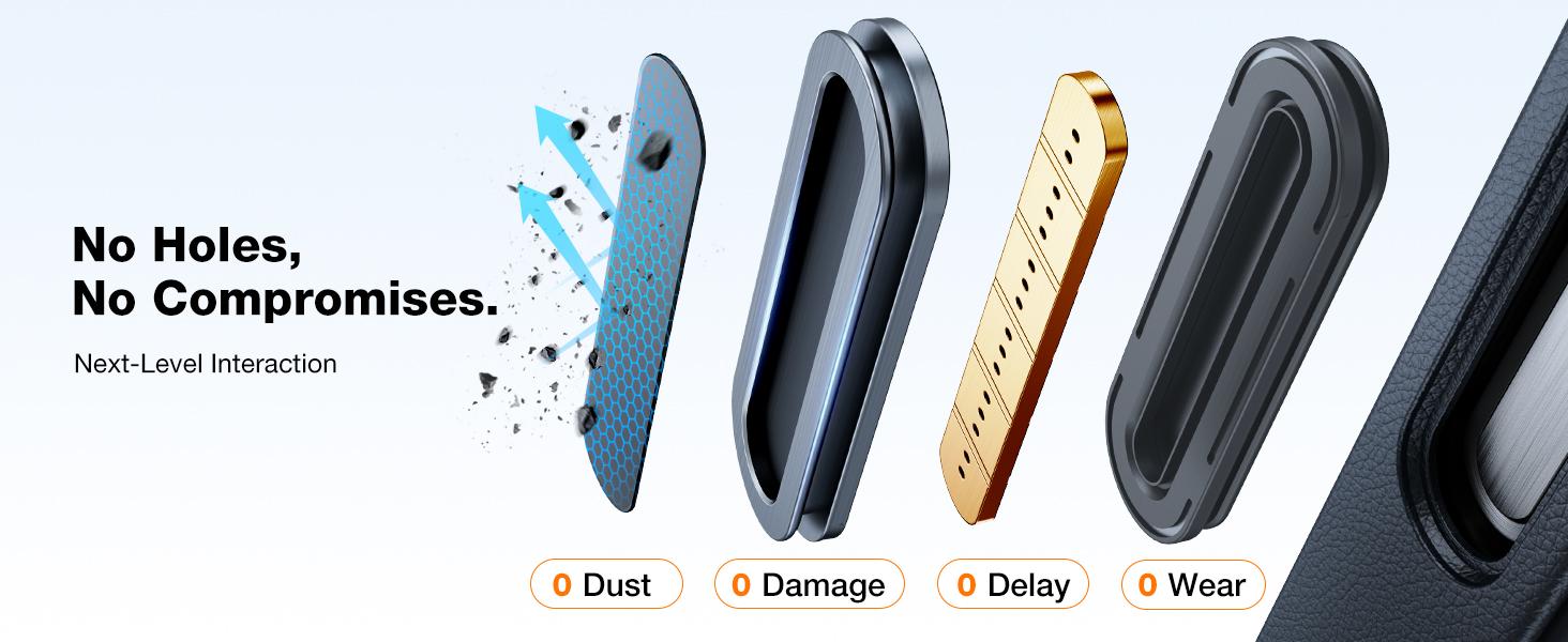 TORRAS OStand Q3 Spin Magnetic Stand Case for iPhone 17 Pro Max with 360° Rotatable Kickstand 4X Military-Grade Protection Protection & MagSafe Compatible