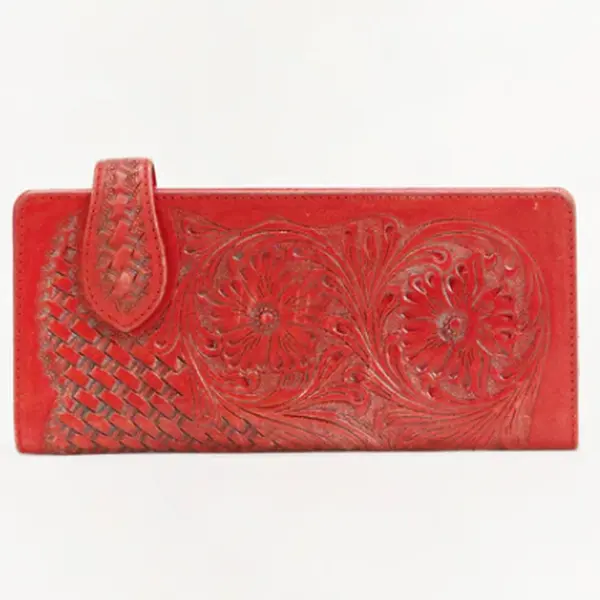 Loyal West Sedona Sunset Red wallet