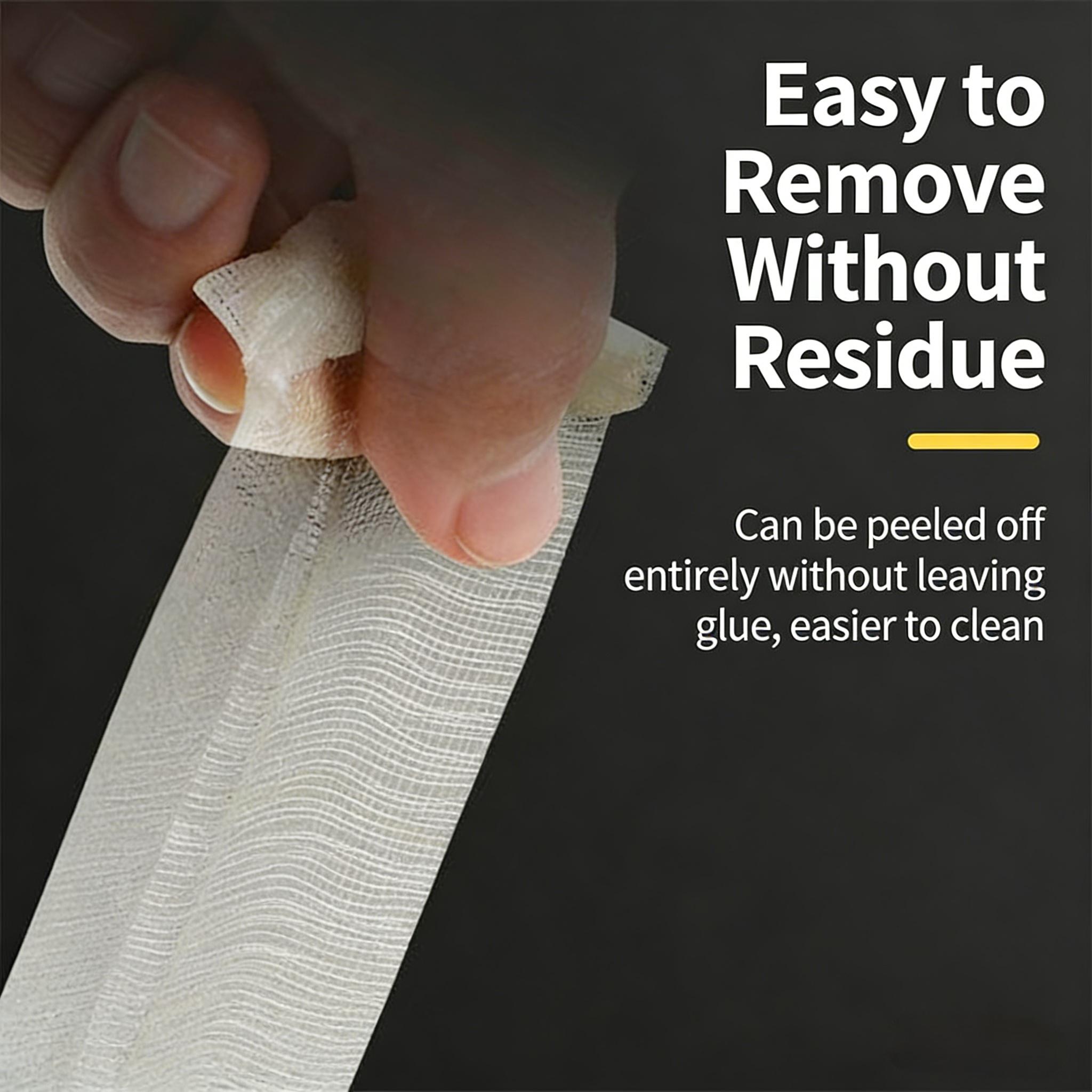 Heavy-Duty Double Sided Tape, Strong Adhesive, Waterproof & Removable, No Residue, Ideal for Carpet, Wallpaper, Balloons & Home Use
