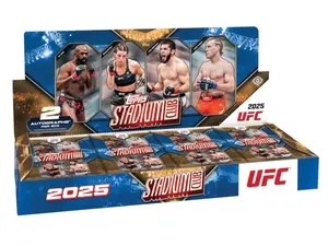 2025 Topps Stadium Club UFC Sealed Hobby Box