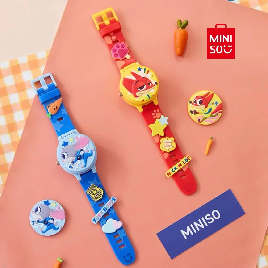 Zootopia Series Watches (Second Wave), Cute Character Design + Practical Timekeeping, Ideal for Daily Time Management & Outfit Matching, Perfect for Fans & Daily Use,Holiday & Holiday Haul#Summervibes, Back To School