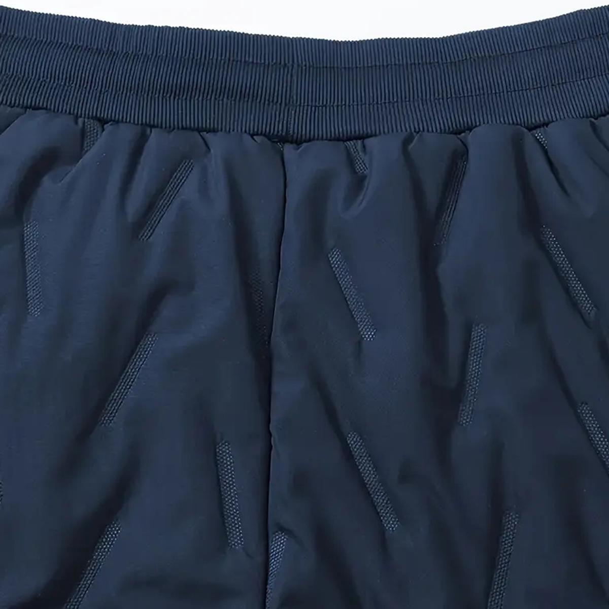 Men's Thermal Pants Heavyweight Insulated Cotton Winter Trousers with Drawstring Waistband, Black Cold Resistant Daily & Formal Wear with Side Pockets Suitable for Office Work and Outdoor Activities warm SpringStatements