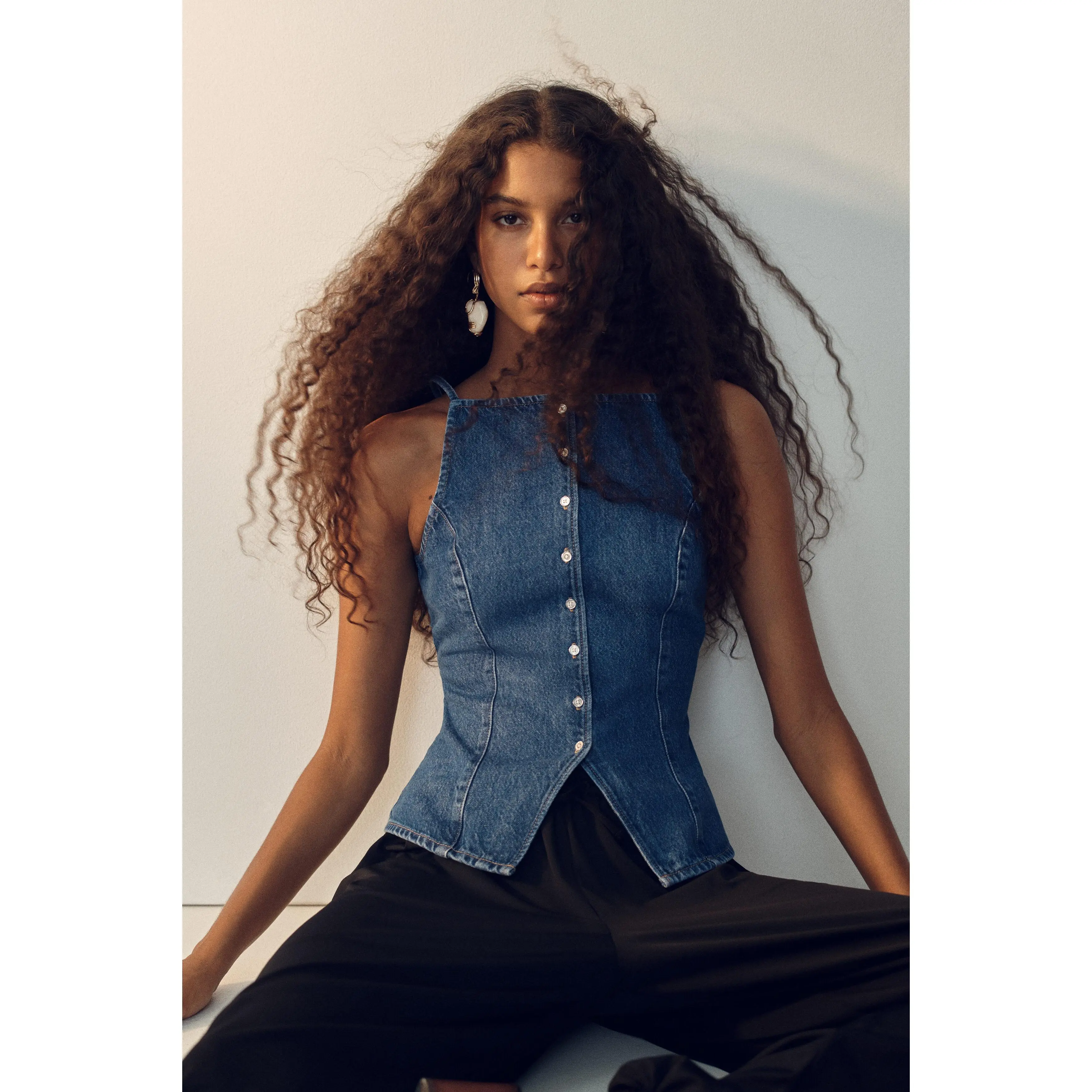 H&M Denim waistcoat