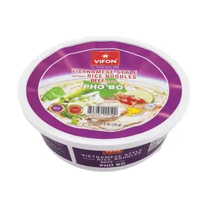 VIFON Pho Bo Vietnamese Beef Flavor Rice Noodle Soup - Authentic Instant Pho 70g