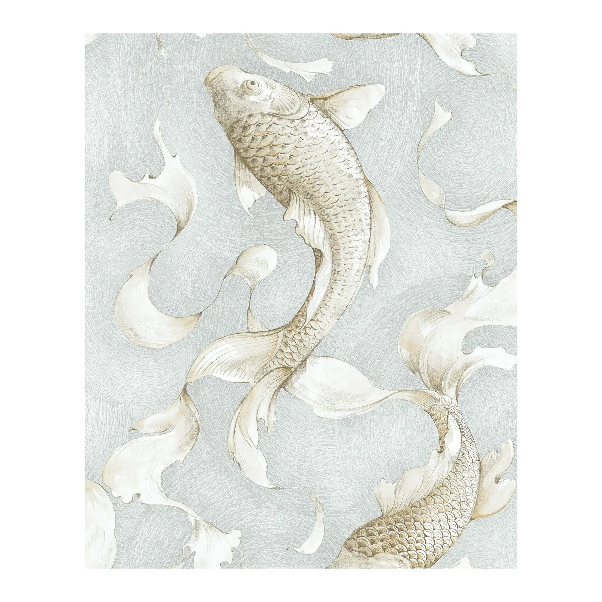 NextWall Koi Fish Peel and Stick Wallpaper Roll