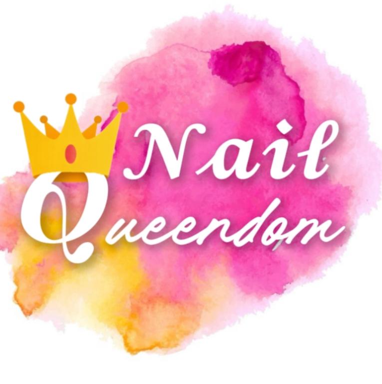 Nail Queendom [NEUTRAL BLOOM] Handcrafted 3D Press-On Nails Reusable Long Lasting Salon Quality Easy Application 10 Pieces Set Eco-Friendly 3D-gel Finish