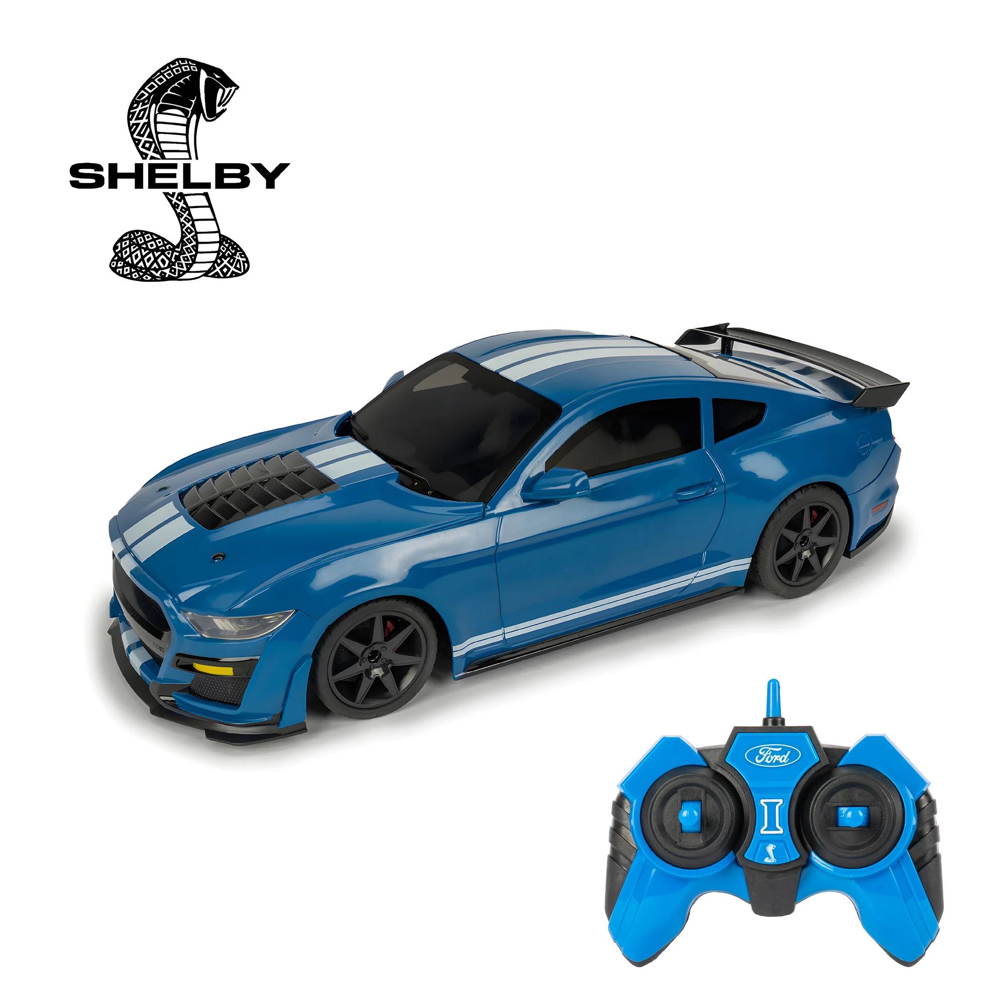 Ford Mustang GT & Ford Mustang Shelby 1:14 Electric RC Car Full Function Radio Control Officially Licensed Muscle Car with Rubber Tires & Durable Body Ready to Run
