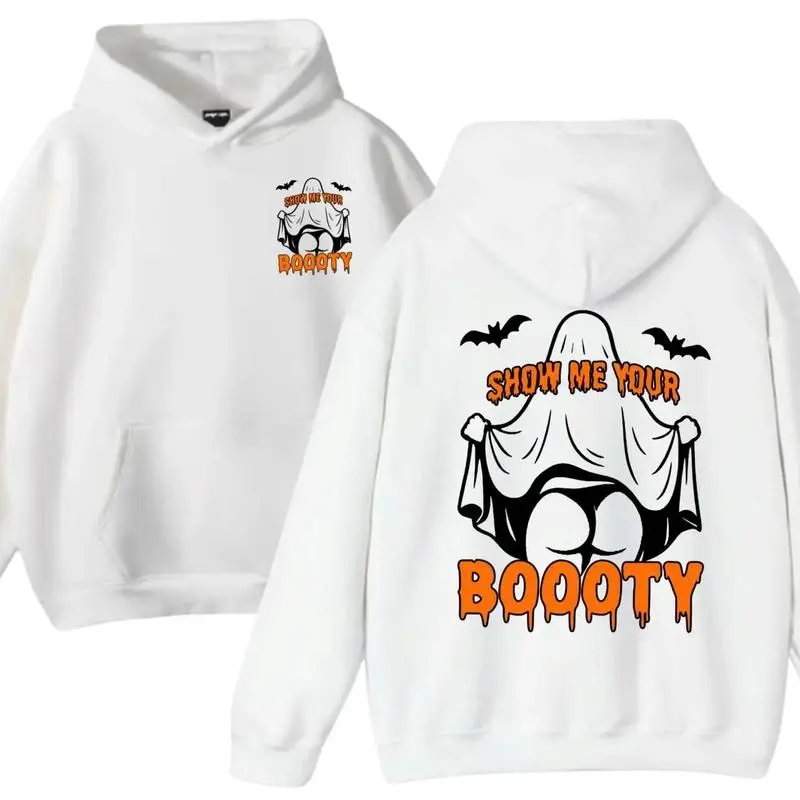 Show Me Your Unisex Hoodie Sweatshirt Tee, Funny Halloween Ghost Cute Hoodie, Vintage Tee For Men and Women, Unisex Shirt