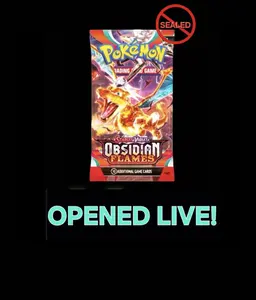 5 Obsidian flames booster packs - Pokemon TCG