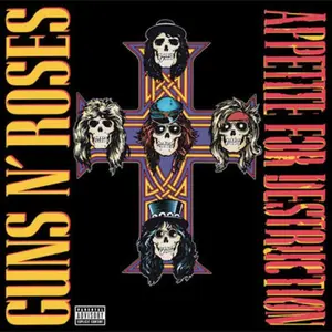 Guns N' Roses - Appetite for Destruction  [VINYL RECORD - LP] 180 Gram, Reissue