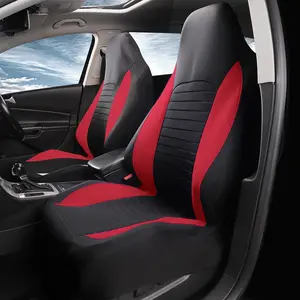 2-Piece Car Seat Cover Bucket Seat Protector Breathable Front Seat Cover Universal Suitable For SUVs Sedans