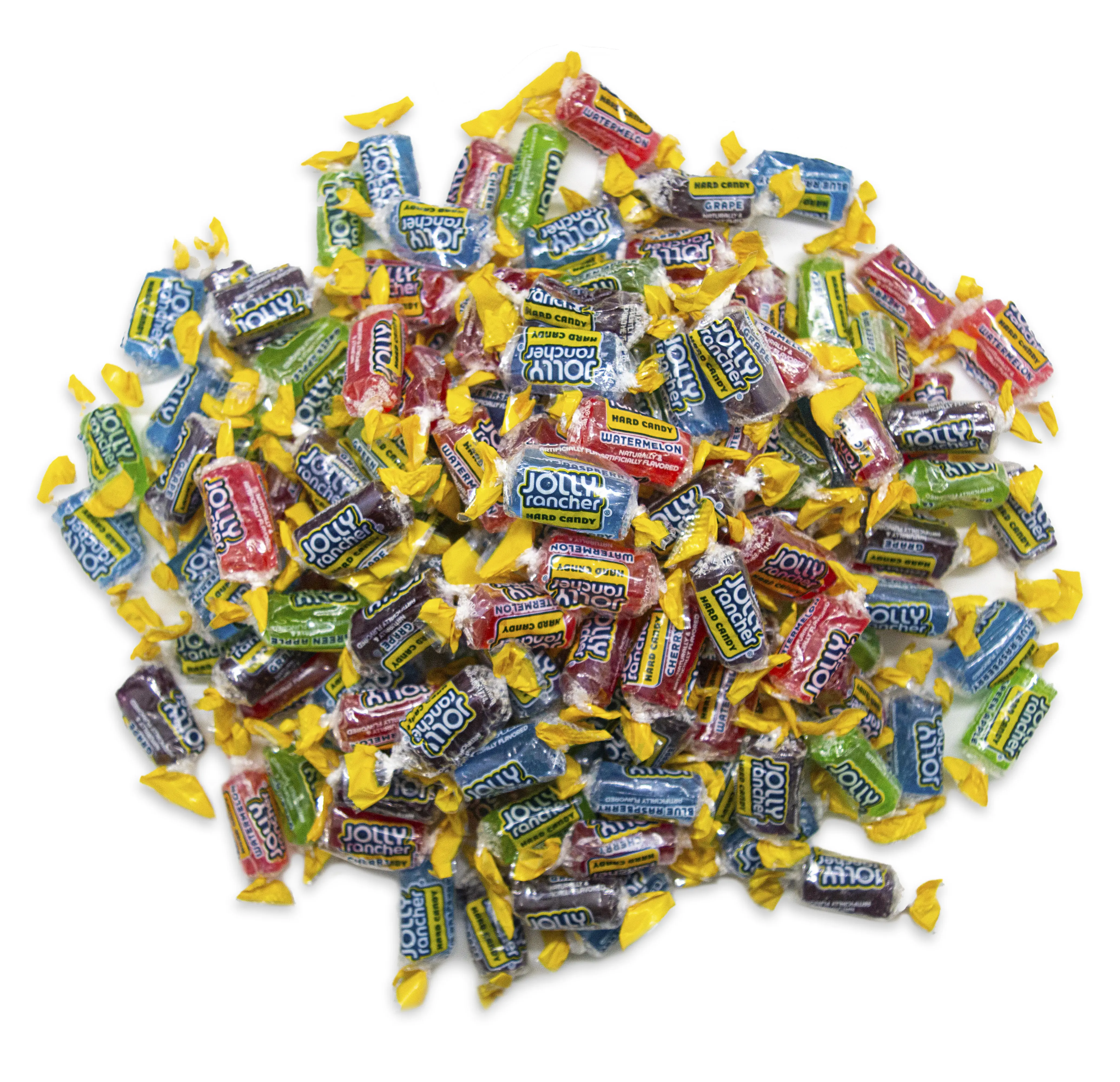 Jolly Rancher Assorted Fruit Flavored Hard Candy Variety Pack - GMO-Free, Individually Wrapped, Long-Lasting Kids' Snacks Bag for Assorted Candy Bowl, Events
