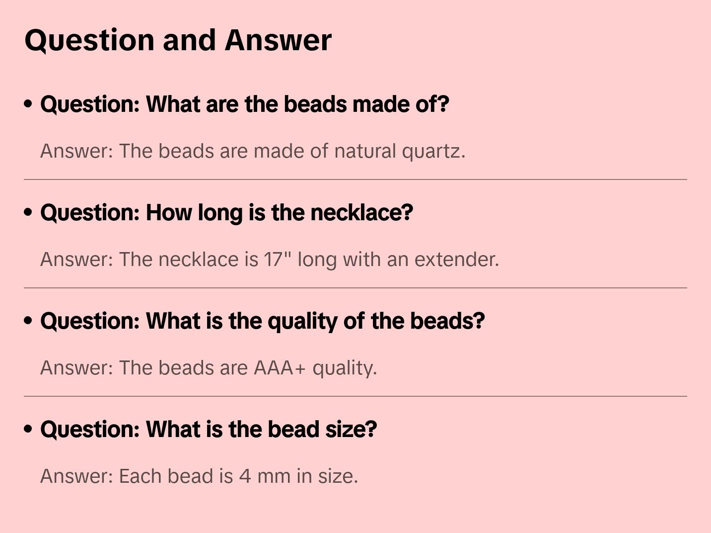 Micro Beaded Necklace - Turquoise