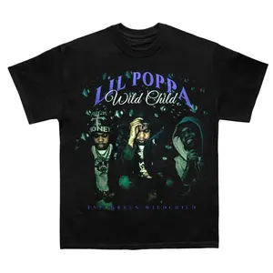 Lil Poppa Rap Inspired Street Style Unisex T-Shirt, Casual Graphic Tee YV240214
