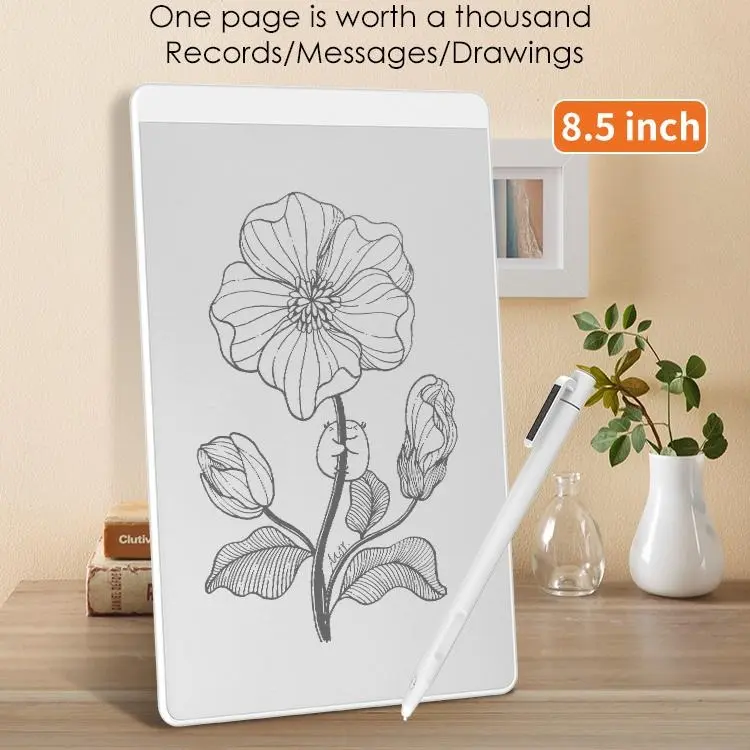 【Inkless Writing Tablet】8.5/10/15-Inch Magnetic Dry-Erase Whiteboard — Dual-purpose (Desktop & Wall-Mount), featuring a magnetic nano-surface; ideal for office, home, and school use. An excellent Christmas or birthday gift for students and teachers.