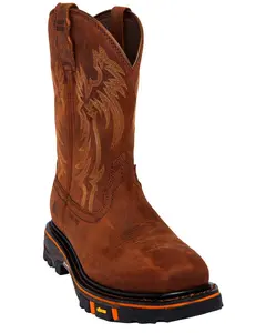 Cody James Men's 11" Decimator Western Work Boot Steel Toe - Dbp-0-B