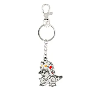 Godzilla Mechagodzilla Enamel Charm Keychain
