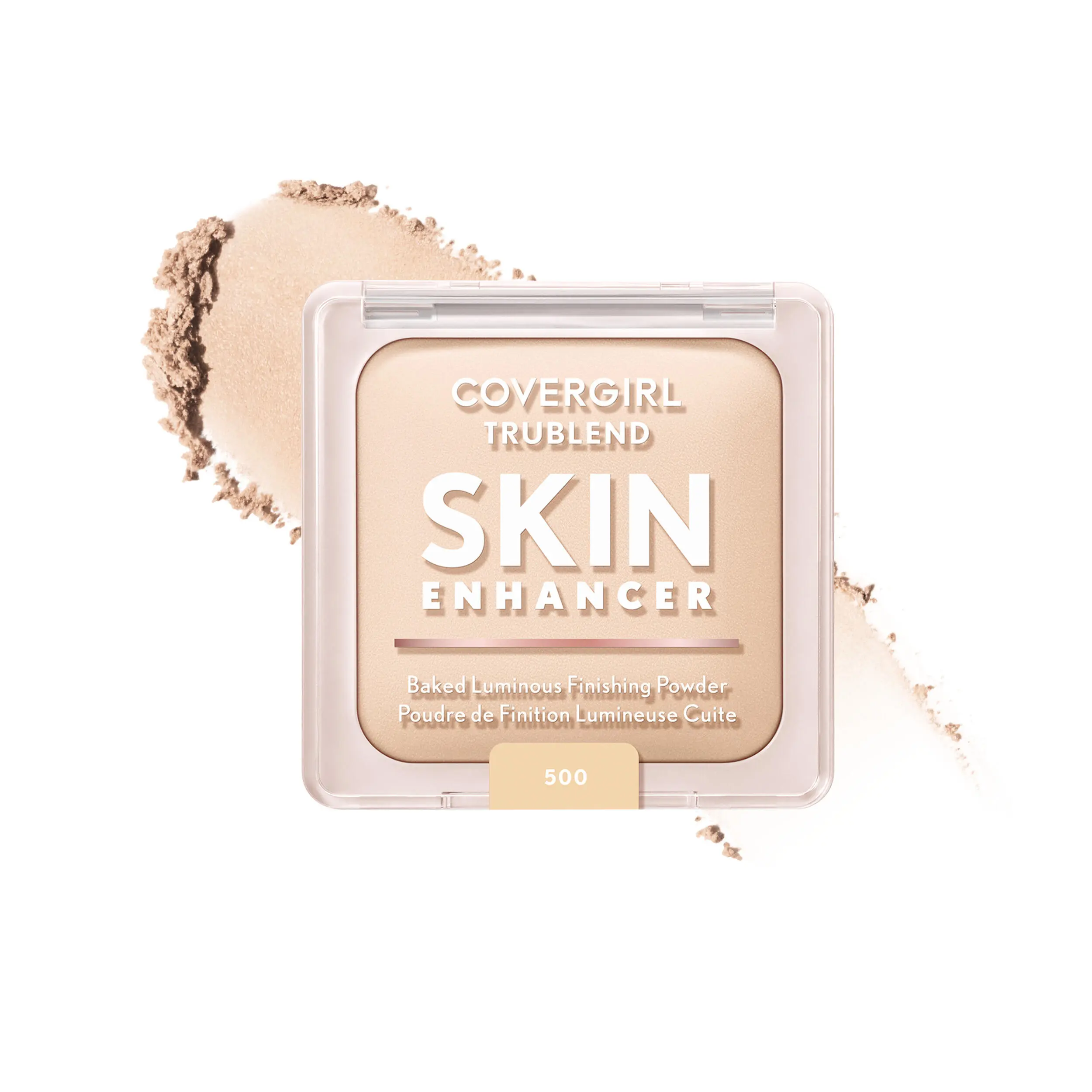 COVERGIRL TruBlend Skin Enhancer Baked Luminous Finishing Makeup Powder - Hyaluronic Acid Blur Powder with Pore Smoothing, Ultra-Fine Pigment