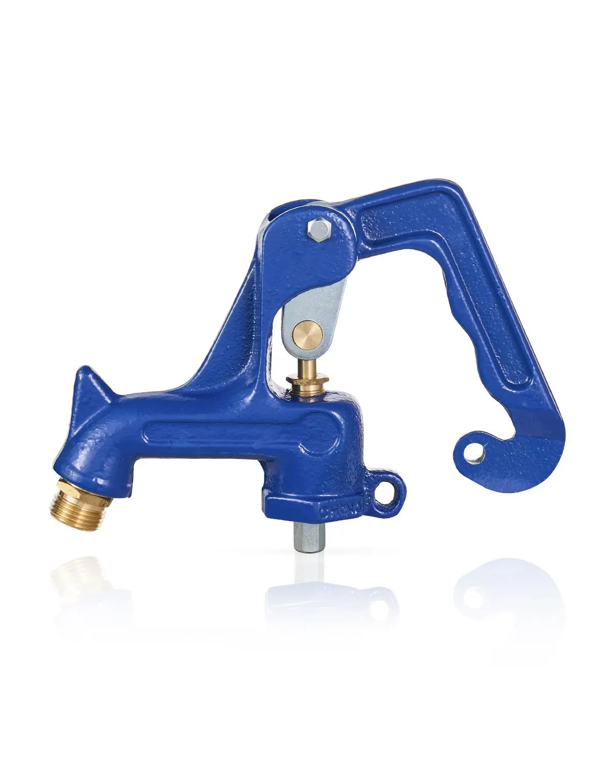 【Summerfinds】VEVOR Brass Frost Free Outdoor Faucet, Freeze Proof Yard Hydrant Complete Head Assembly with 1" NPT Galvanized Pipe Thread, 3/4" Hose Connection, Adjustable Handle for Yard Irrigation, Watering Systems, Washing Car (Pipe Not Included)