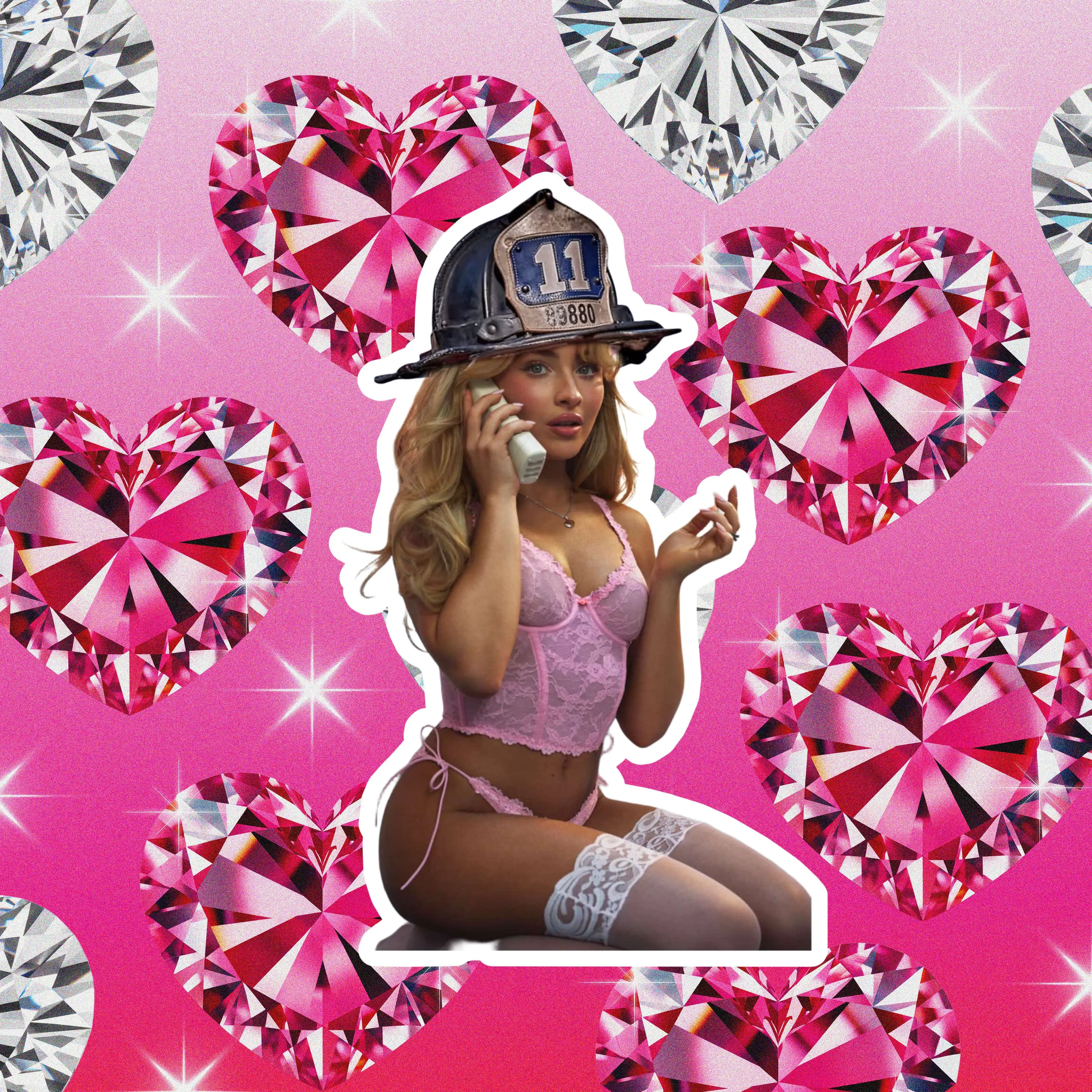Pink Sabrina