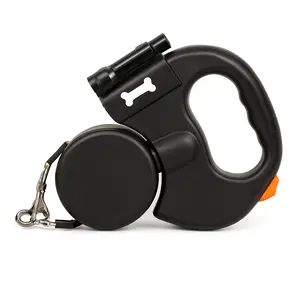 2 Headed Dog Leash with LED Light