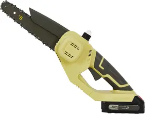 8 Inch Mini Cordless, Automatic Chain Tension, Mini Cordless Handheld Chainsaw, 20V Chargeable Cord Less & 2.0AH Battery and Charger for Home