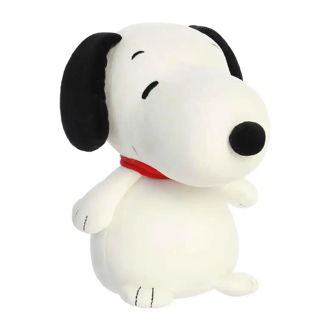 Aurora Palm Pal Snoopy Decorative Fluffy Stuffed Toy - 5.5" x 7" x 8.5", Unisex, Soft Fabric, Bean-Free Fill, Collectible for Kids 12+, Decorative Plush Stuffed Toys, Fluffy Stuffed Toys