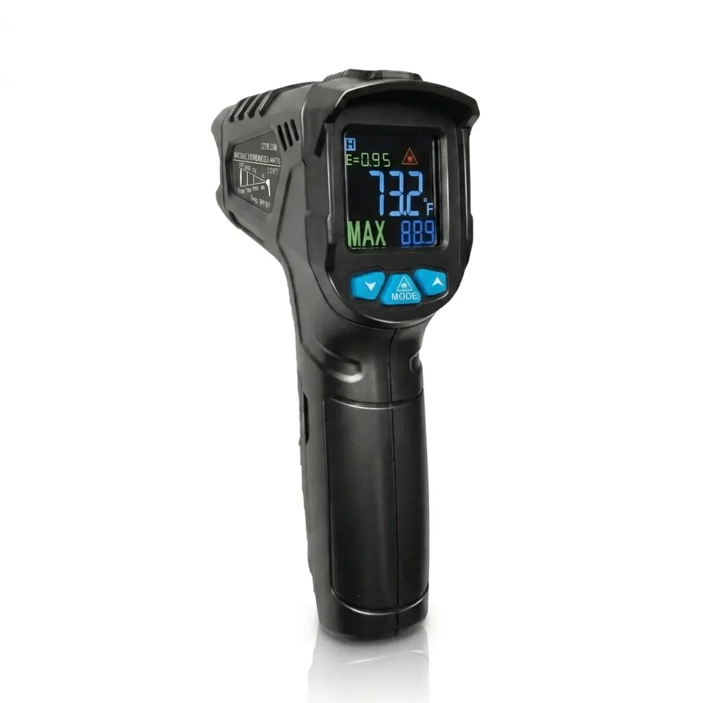 EDTM MT1576 Non-Contact Infrared Thermometer, Made in USA