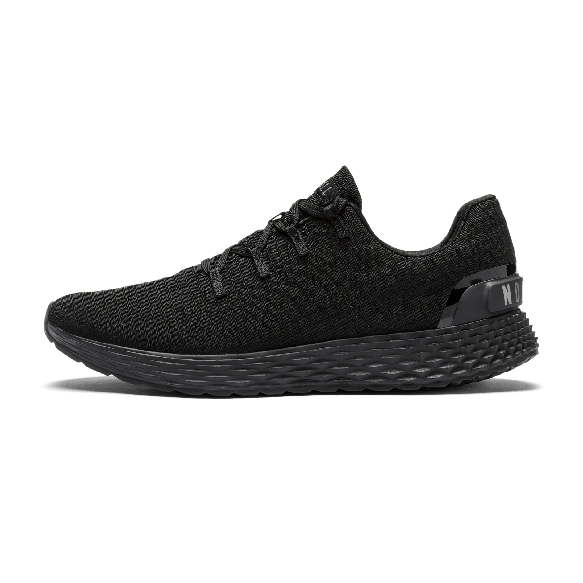 NOBULL Men's Allday 365 (Ripstop) Shoe in Triple Black - Athletic Everyday Sneaker, Comfortable Walking Shoe, Versatile Trainer