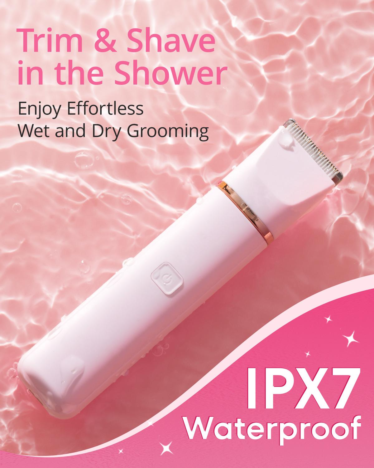 VOGCREST Electric Bikini Shaver & Facial Eyebrow Hair Trimmer for Women, Rechargeable and Portable Lady Facial Razor Gift Set VOGCREST Electric Bikini Shaver & Facial Eyebrow Hair Trimmer for Women, Rechargeable and Portable Lady Facial Razor Gift Set