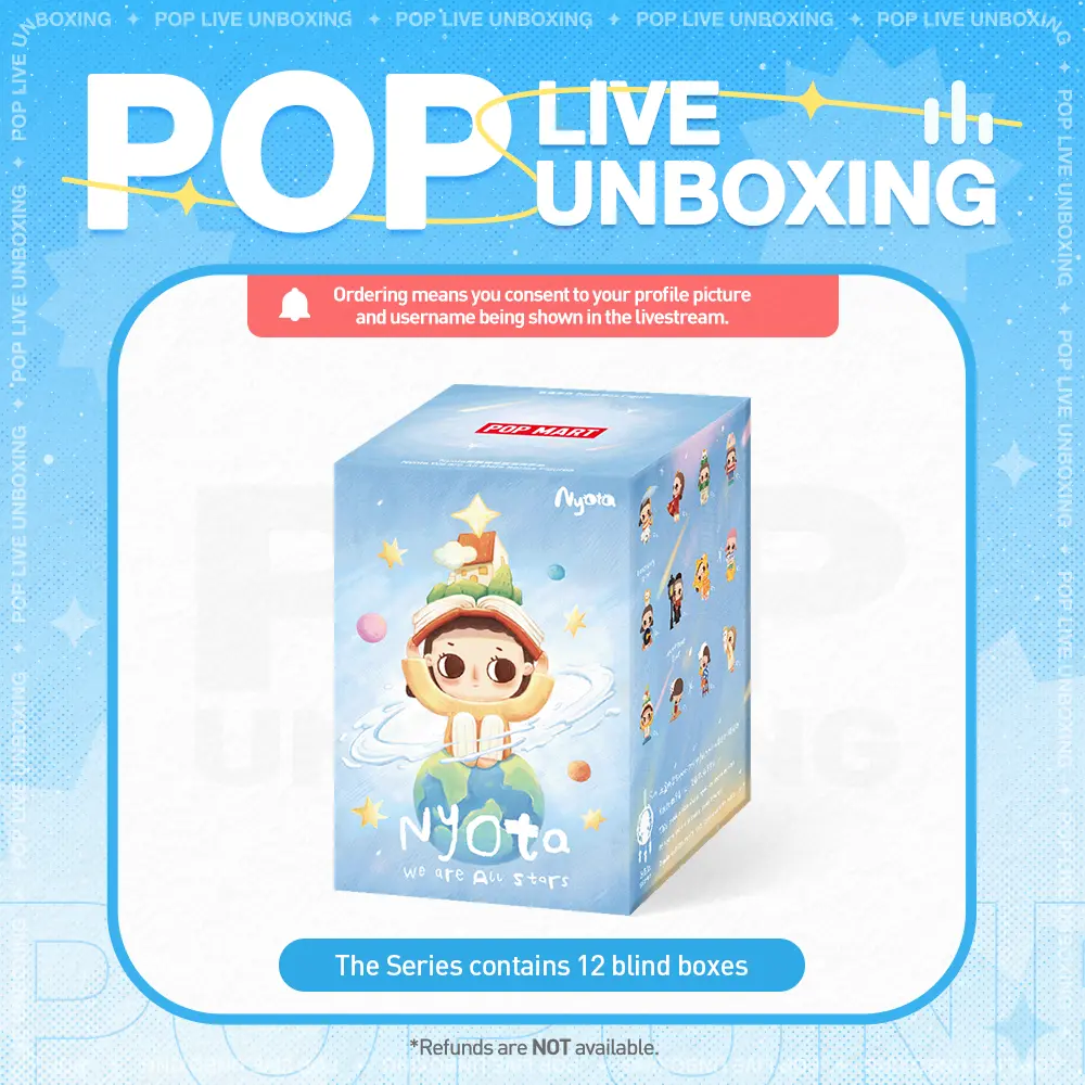 [POP NOW]Nyota We are All Stars Series Figures POP MART