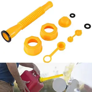 Replacement Gas Can Spout Nozzle Vent Kit for Plastic Cans with Old Style Caps Essential Maintenance Part fathersdaygift