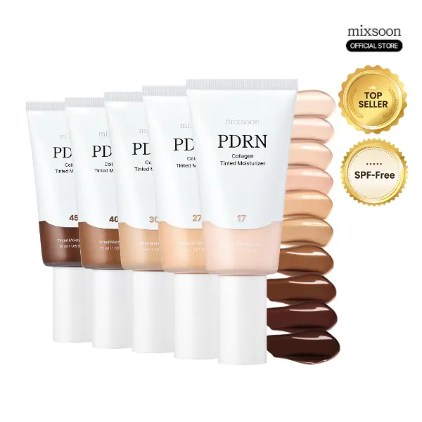 [Top] Mix N Match Tinted Moisturizer 1.69 fl. oz. | PDRN + Collagen + Peptide | Daily Radiant Base for No-Makeup Glow