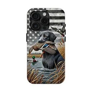 Duck Hunting Flag Phone Cases Phone Cover Hard Case Tough Phone Case, Fun Beverage Accessories, Unique Birthday Present.Phone Accessories Compatible,, Accessories, iPhone 16 Pro Max, iPhone 15 14 13 12 11 Pro Max 8 Plus  Compatible with Samsung Galaxy S25
