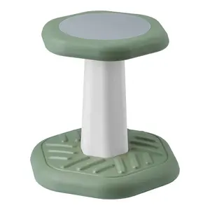 【FathersDayGift】VEVOR Kids Wobble Chair Active Chair  with Sponge Cushion,  Wobble Stool Improves Focus, Posture and Calm Children, Ideal for Schools and Preschools, Age 3-7, Green