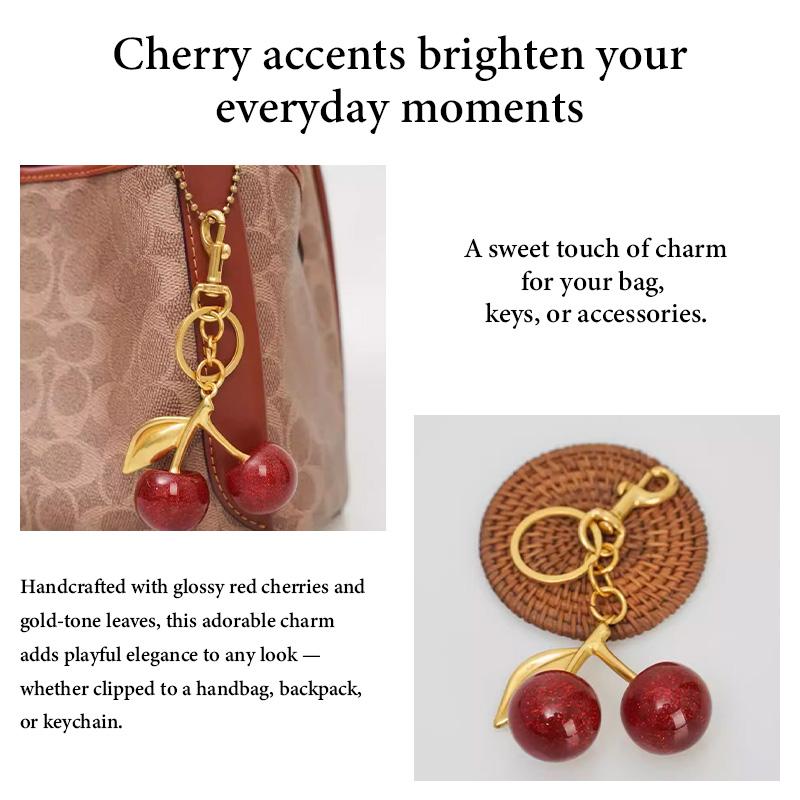 Cherry Keychain Purse Charm – Cute Bag Accessory for Handbags, Perfect Mother’s Day & Birthday Gift Cherry Keychain Purse Charm – Cute Bag Accessory for Handbags, Perfect Mother’s Day & Birthday Gift