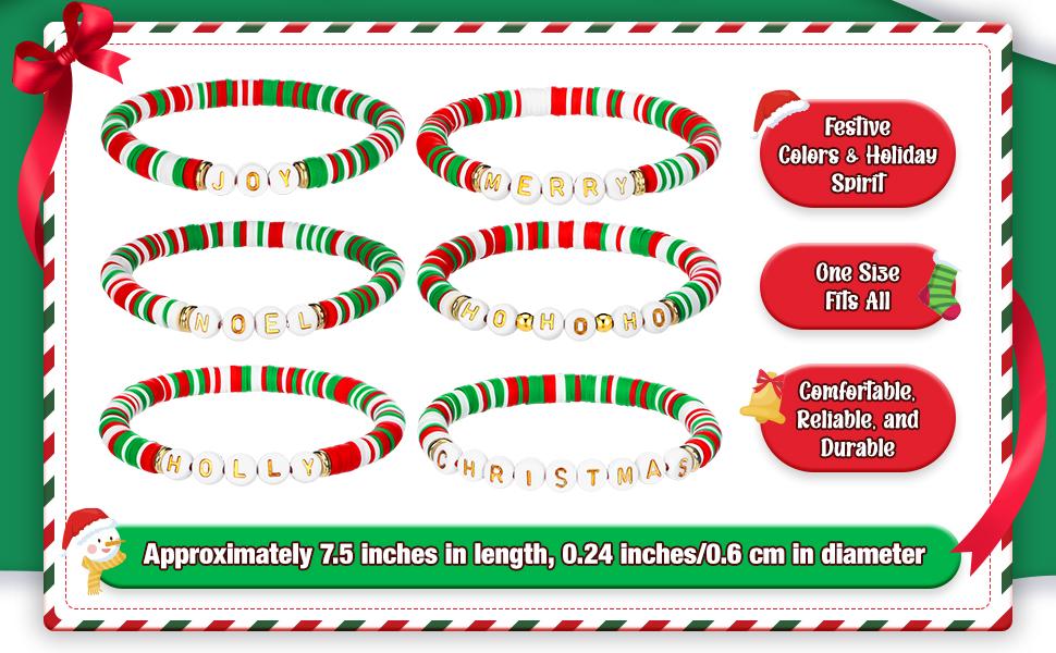 24/36Pcs Easter Dance Polymer Beaded Bracelets Gift Stylish Elegant and Durable for Galentine Student Charm Jewelry Team Gift for Dance Lovers School Party Gift