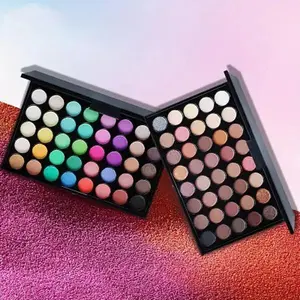 40-Color Eyeshadow Palette with Brush, Long-Lasting and Versatile Shades,  Suitable for All Makeup Styles, Featuring a High-Quality Portable Color Mixing Palette, Shimme And Matte Eyeshadow Palette, Comestics, Perfect Gift For Girlfriend