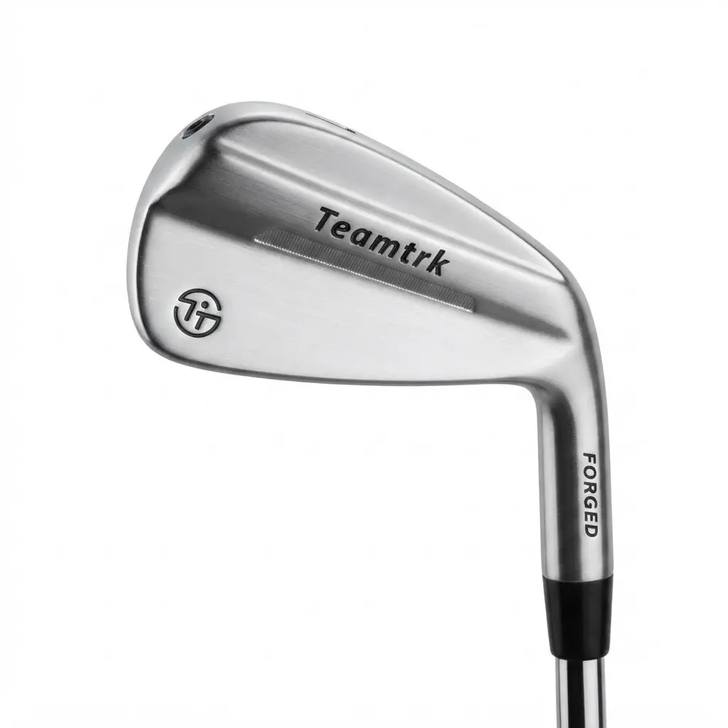 Teamtrk Utility Iron Single Golf Club with Forged Stainless Steel Face and Forgiving Hollow Head, Right-Handed, for Intermediate to Advanced Male Golfers, Golf Clubs, Forged Face, Right-Handed Grip, Single Club