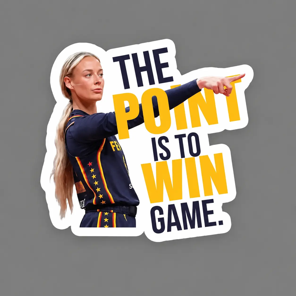 Sophie Cunningham Sticker, Sophie Point God