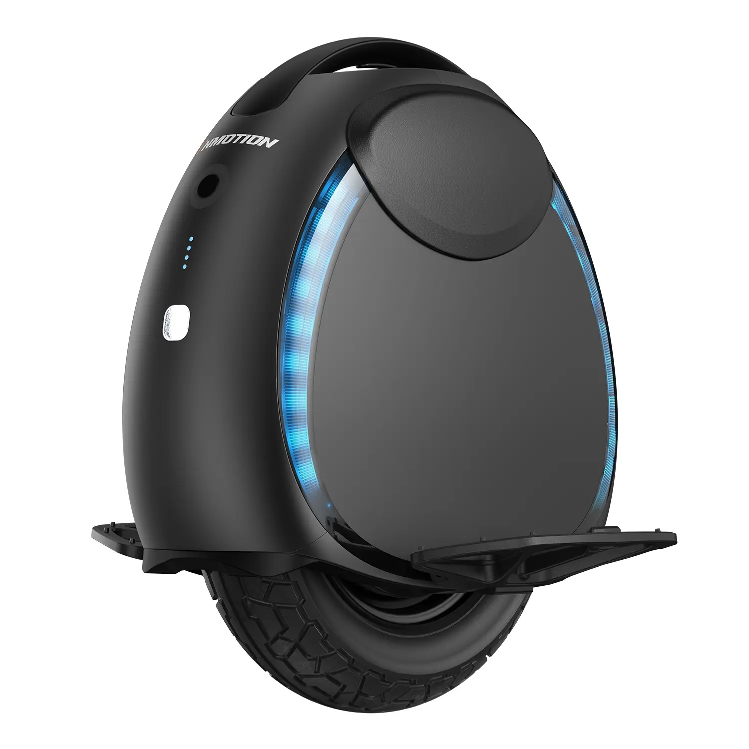 INMOTION V6 Electric Unicycle App Controlled Scooter - 1000W Motor, 18.6-mi Range, 27.6 lbs Ultra-Light, UL2272 Certified Safety Armor, Commuting Scooter for Teens, Built-in Bluetooth Speaker, DIY Lights