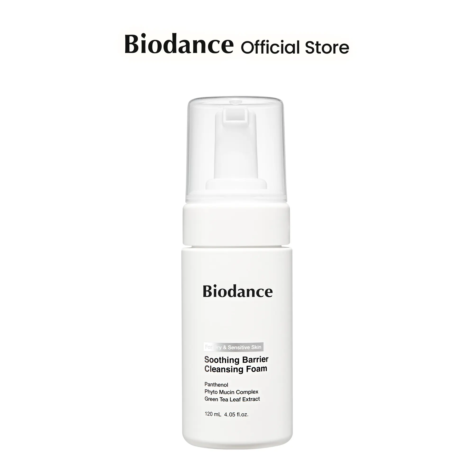 [Biodance Official] Soothing Barrier Cleansing FoamㅣMicro Bubble Foam, Gentle & Mild Face Cleanser | 4.06 fl.oz, 120ml Green Tea Hypoallergenic