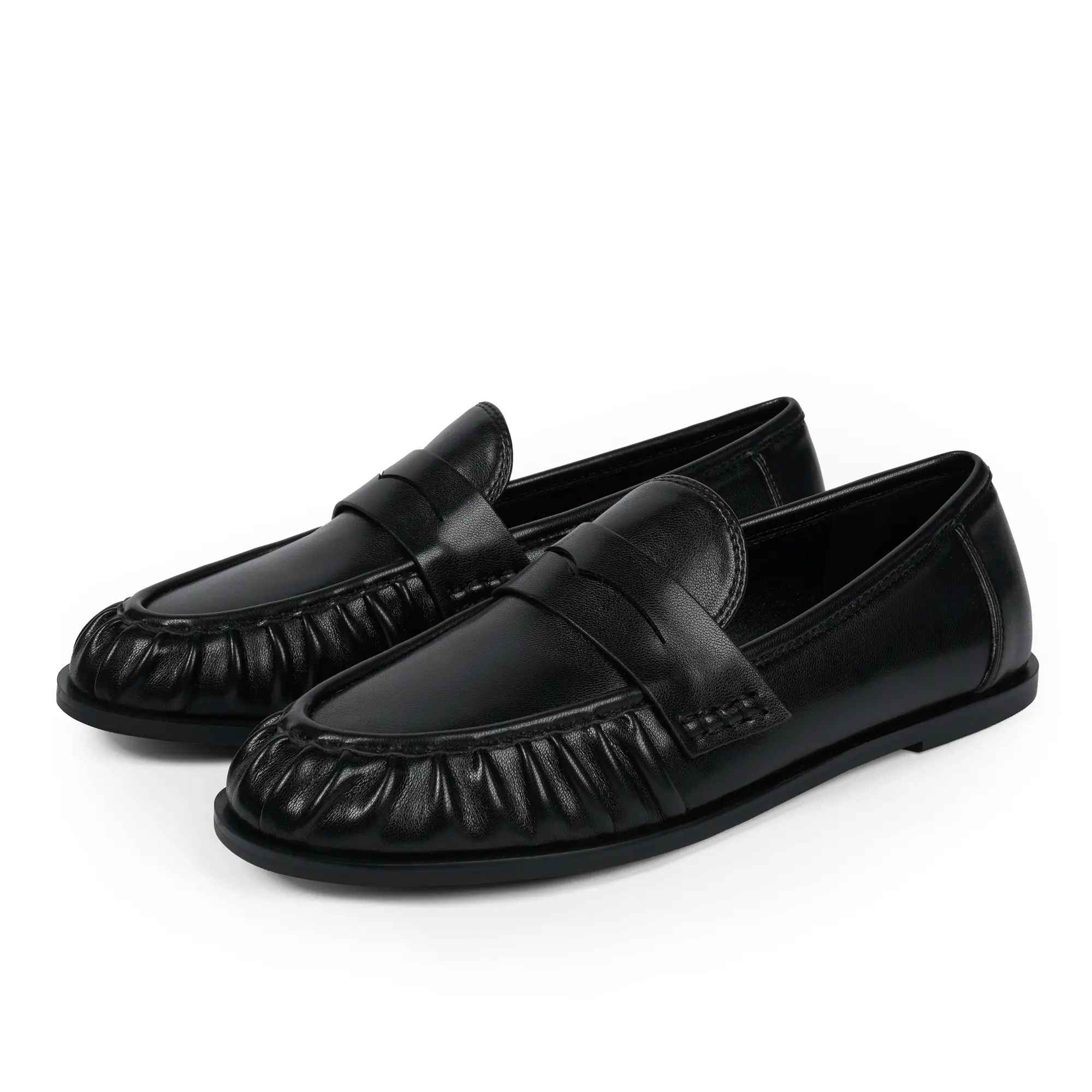 [QIY]Penny Loafers for Women Flats Shoes Women Dressy Comfortable Moccasins Womens Slip on Loafers Shoes Comfortable Work Flats