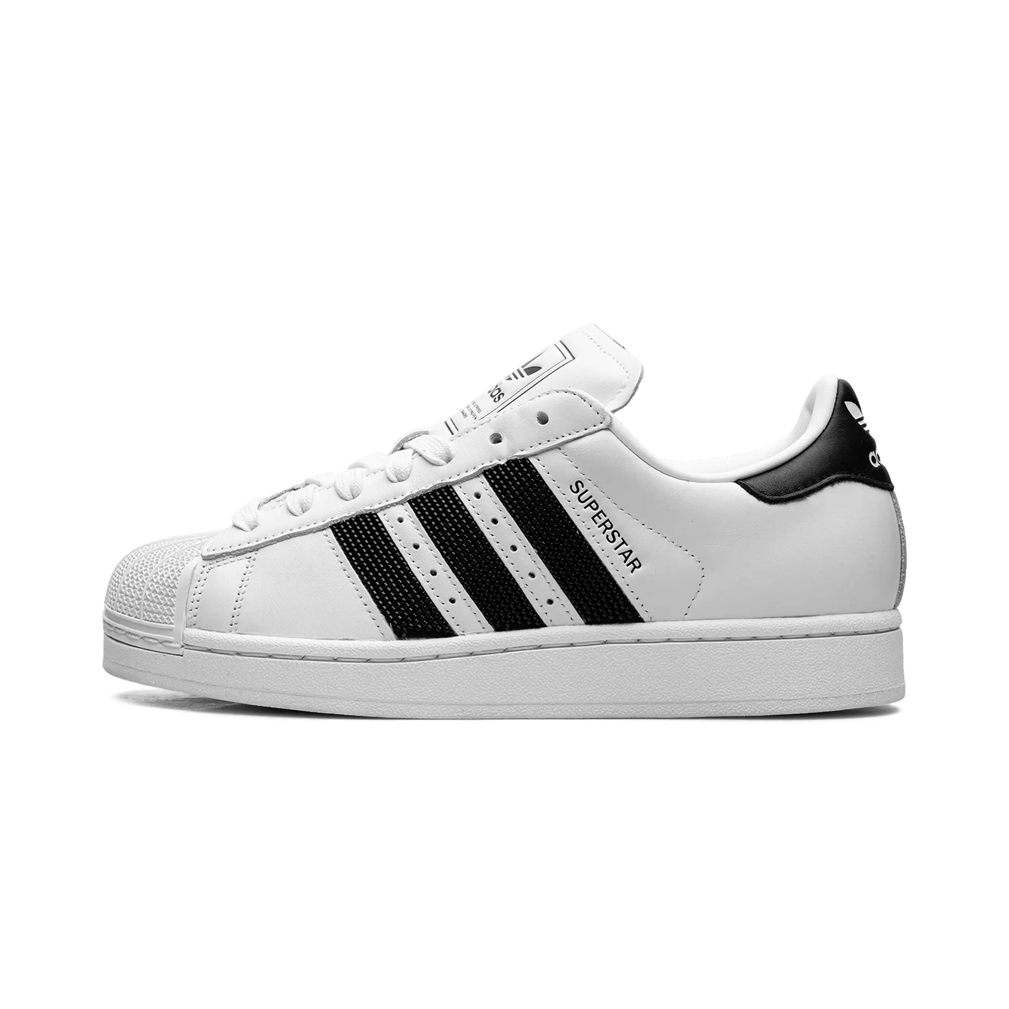 Superstar II WMNS "White Black Beaded Stripes" JP9678