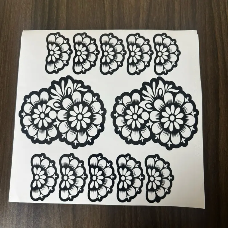 Full Hand Henna Stencils, Self-Adhesive Body Art Templates for Better Adherence with Henna Paste, Unique Patterns for Temporary Tattoos for Adults and Events, Hand Tattoos, Henna Cones
