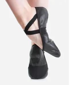 NEW  Shoes So Danca  SD110S Child Black Split Sole Leather
