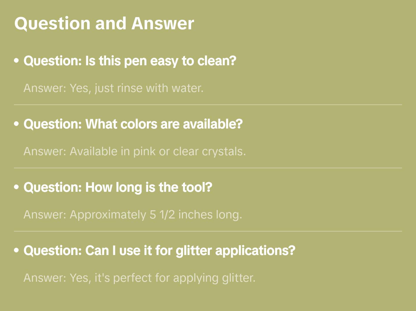 Soft Double-Sided Silicone Pen / Flat