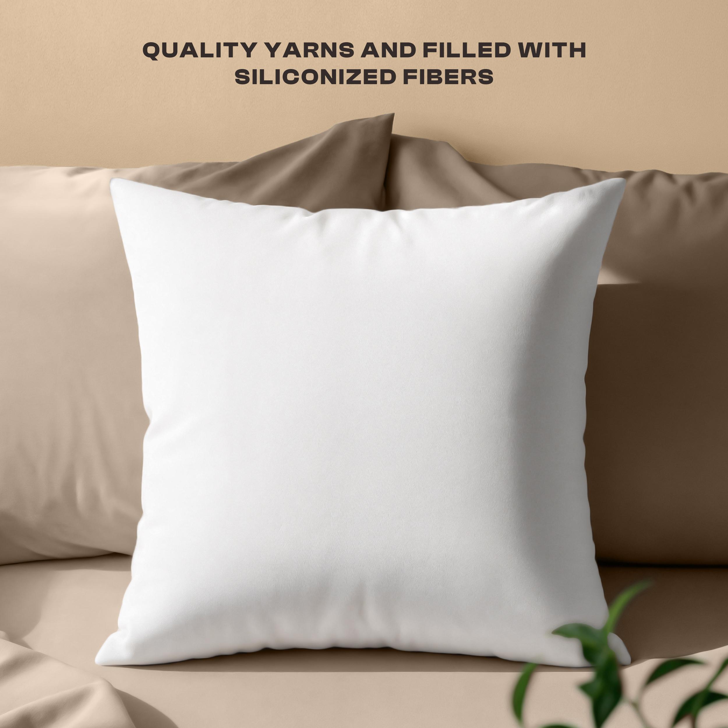 Utopia Bedding White Soft Throw Pillow Inserts – Multiple Sizes & Packs – Plush Brushed Fabric, Breathable & Durable – Sofa, Couch & Bed Decorative Cushion Inserts