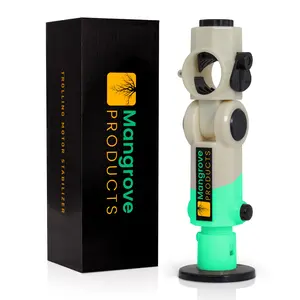 Trolling Motor Stabilizer Gen2: Adjustable with Universal Fitment (GLOW IN THE DARK)